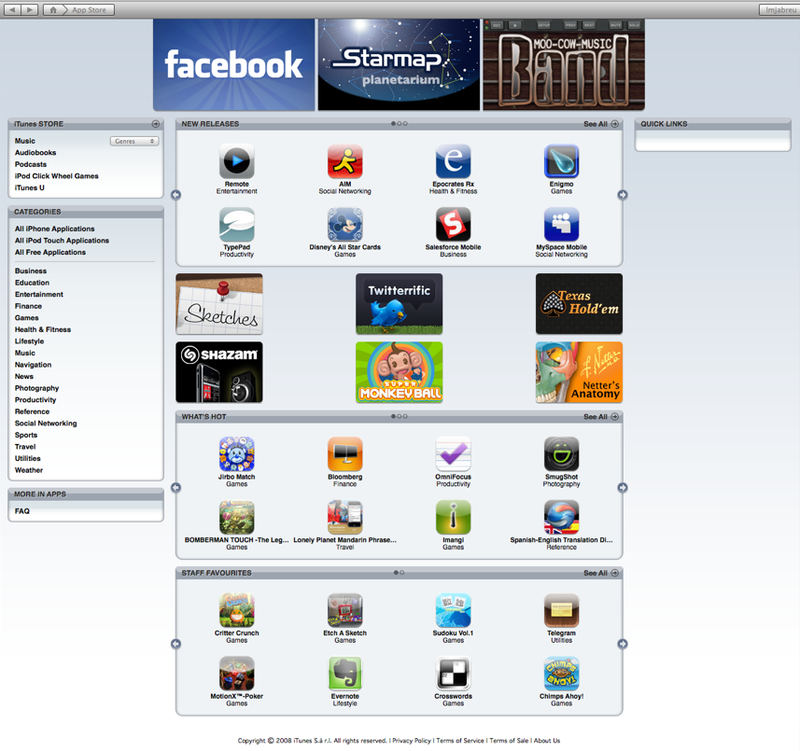 Illustration for article titled First iPhone App Store Walkthrough (Verdict: Works Perfectly)